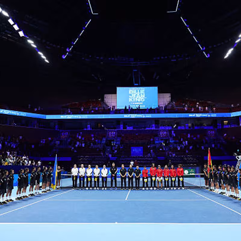 Spain will face Kazakhstan in the Billie Jean King Cup Finals. Source: Getty