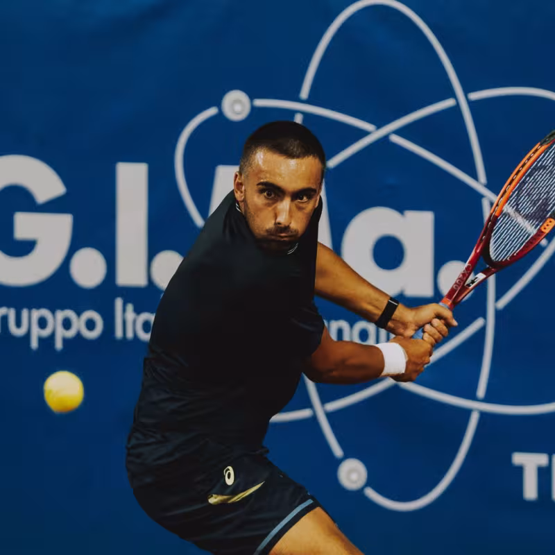 Dani Mérida, during the Italian tournament. Photo: Yuri Serafini