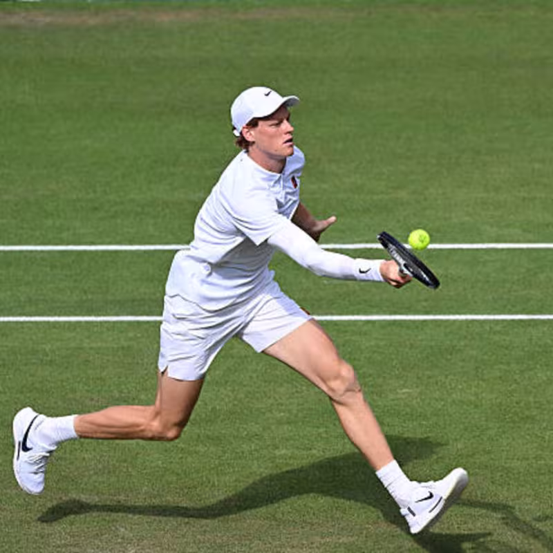 Sinner, questions to be solved on grass tour. Photo: gettyimages