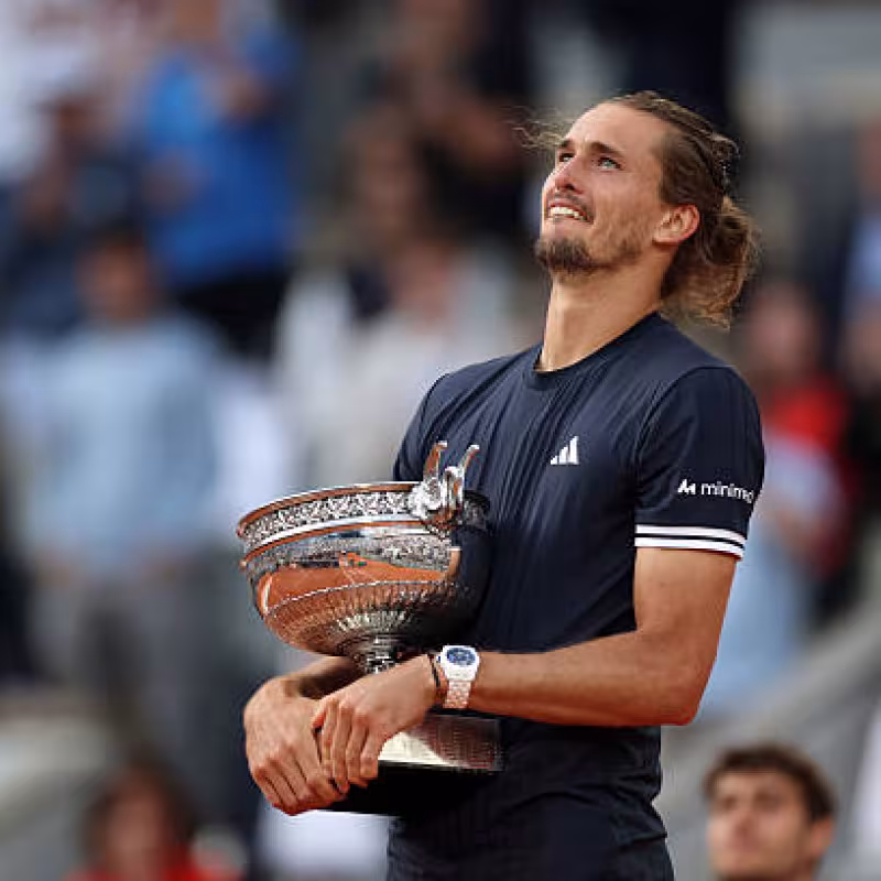 Zverev was responsible for living a historic day in terms of viewership in Germany. Source: Getty