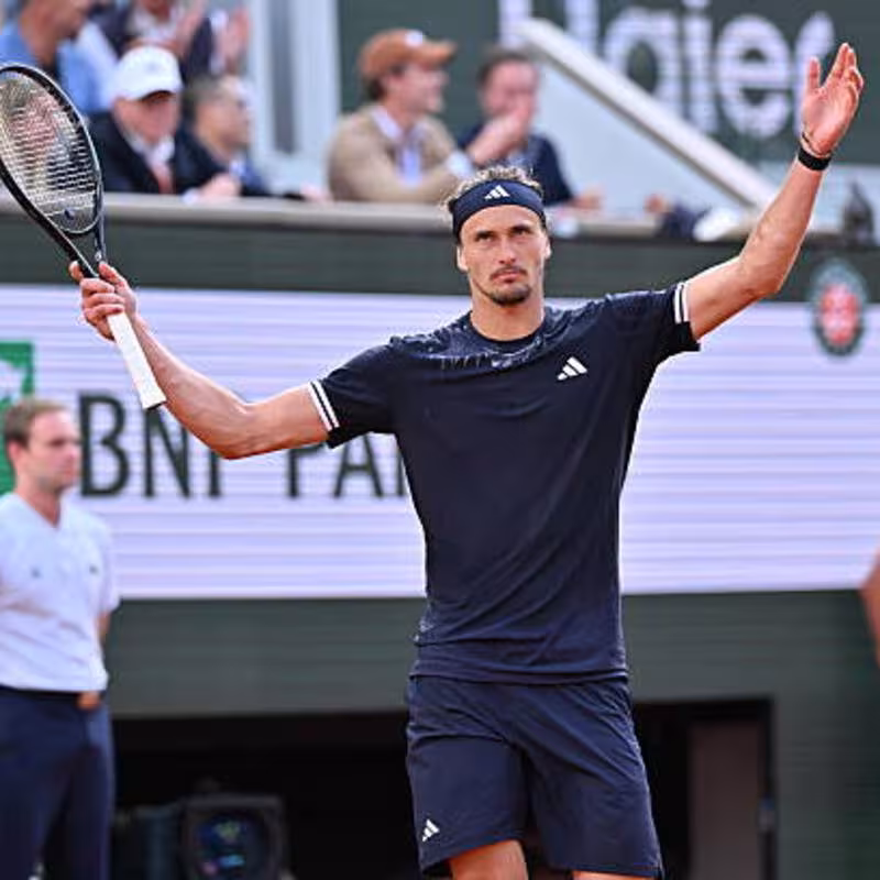 Alexander Zverev, money earned at Roland Garros 2026. Photo: gettyimages