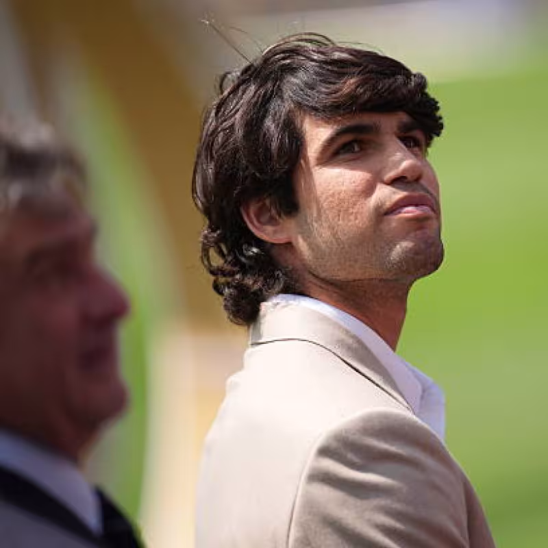 Alcaraz afronta otra semana clave: aumentar la intensidad de sus entrenamientos. Foto: Gettyimages