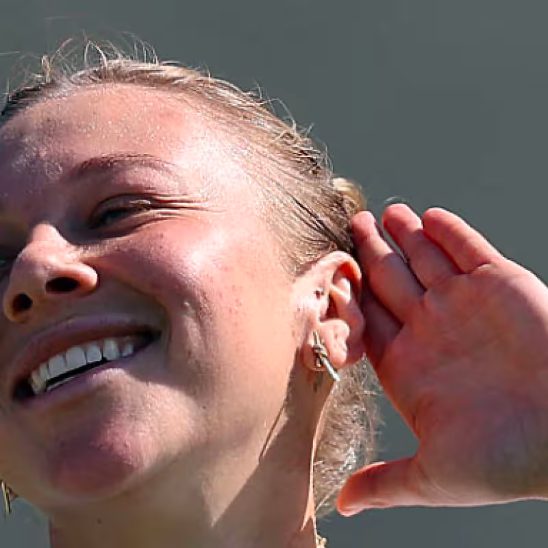 Anisimova opens up after struggling to advance at Wimbledon: "Sometimes it seems like I forget how to play tennis". Source: Getty