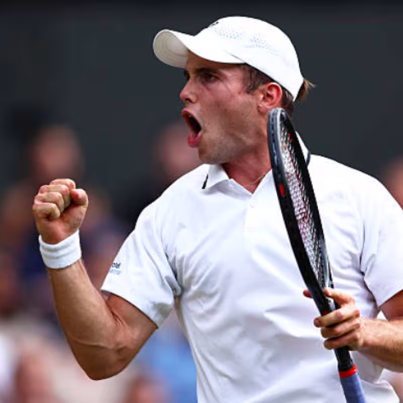 Dimitrov se duerme en los laureles y Arthur Fery agiganta su historia en Wimbledon. Fuente: Getty