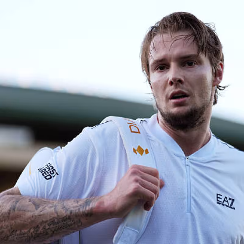Bublik : "En Grand Slam, les joueurs se sont rendus contre Alcaraz et Sinner, moi inclus." Source : Getty Images.