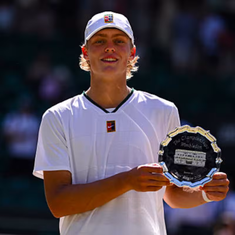 El gran salto de Cruz Hewitt: finalista en Wimbledon y listo para el circuito profesional. Fuente: Getty