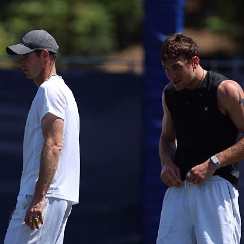 Draper ya está recuperado y entrena con Murray en Washington. Foto: Gettyimages