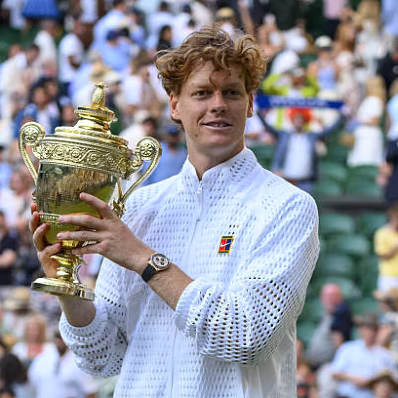 The fact that confirms Sinner as one of the best servers in history. Source: Getty Images.
