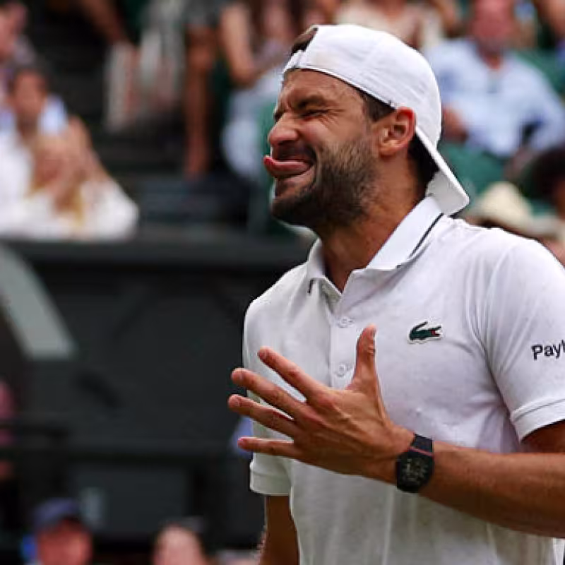 Dimitrov: "¿Si ganará un Grand Slam? No lo sé, voy a seguir intentándolo". Fuente: Getty