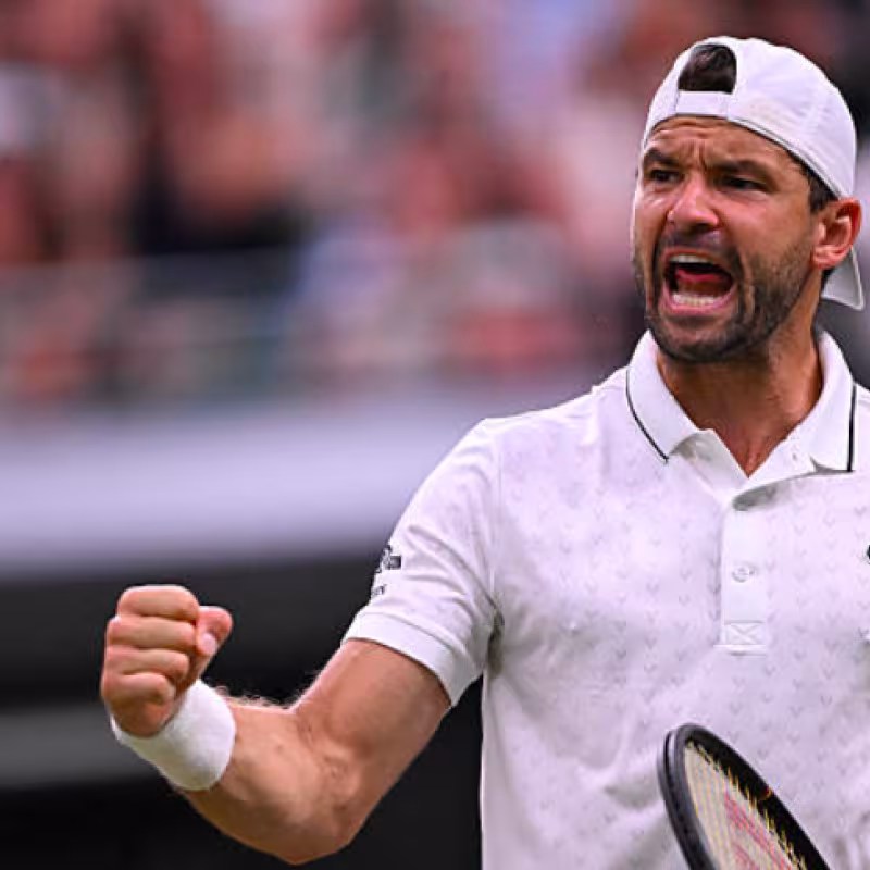 Dimitrov reborn a Wimbledon con la sua migliore vittoria della stagione. Fonte: Getty