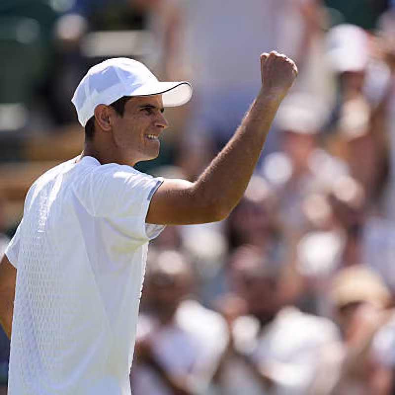 Horario y dónde ver a Jódar en la tercera ronda de Wimbledon 2026 contra Mochizuki. Foto: Gettyimages