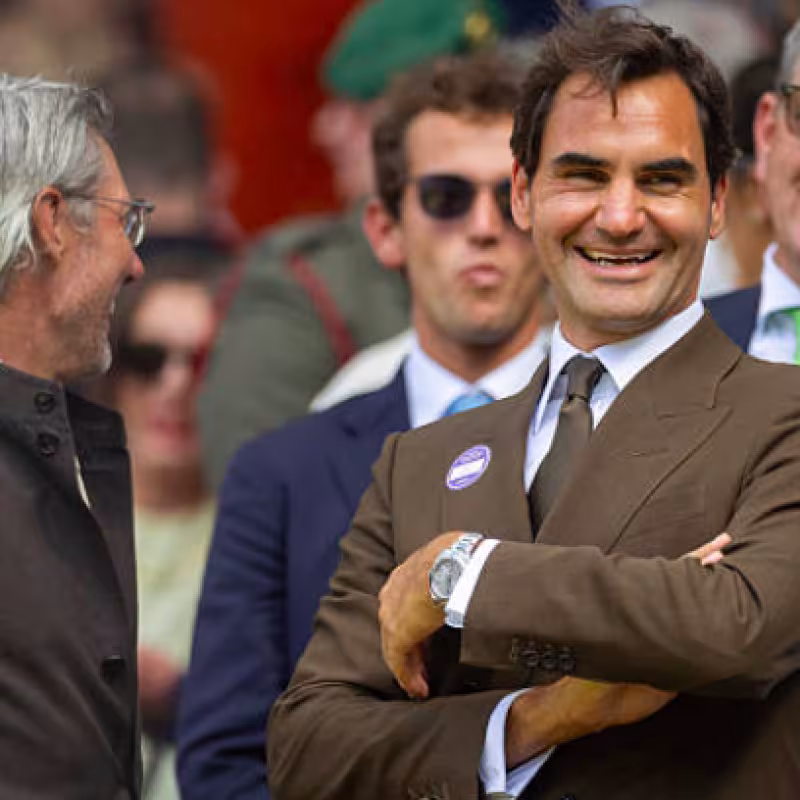 "Federer knew he was very good and did not deny it." Source: Getty