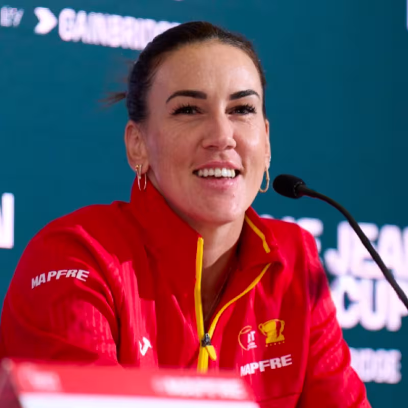 Nuria Párrizas announces her retirement from tennis. Source: Getty