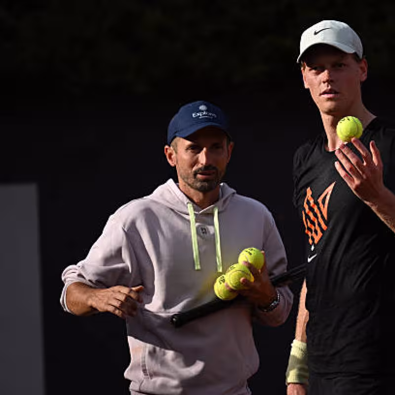 Vagnozzi recalls Sinner's collapse at Roland Garros and explains the cause. Source: Getty Images.