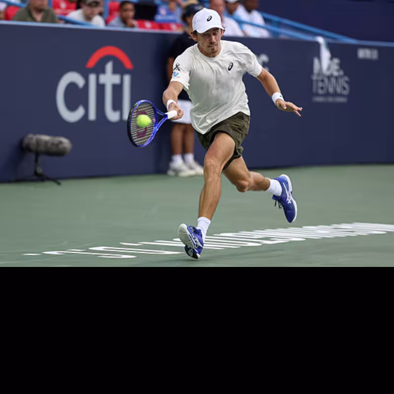 Alex de Minaur, postponement of his match against Tsitsipas. Photo: gettyimages