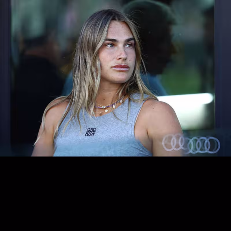 Aryna Sabalenka, tête de série à Toronto. Photo : gettyimages