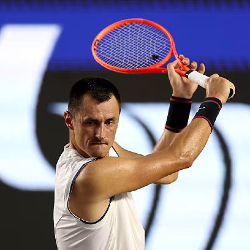 Bernard Tomic, humillado en Los Cabos. Foto: gettyimages