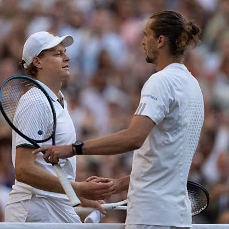 Sinner and Zverev, conclusions of Wimbledon 2026. Photo: gettyimages.