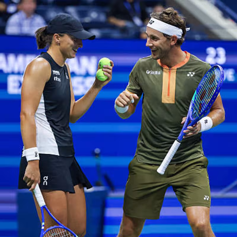 Cuadro dobles mixto US Open. Foto: gettyimages