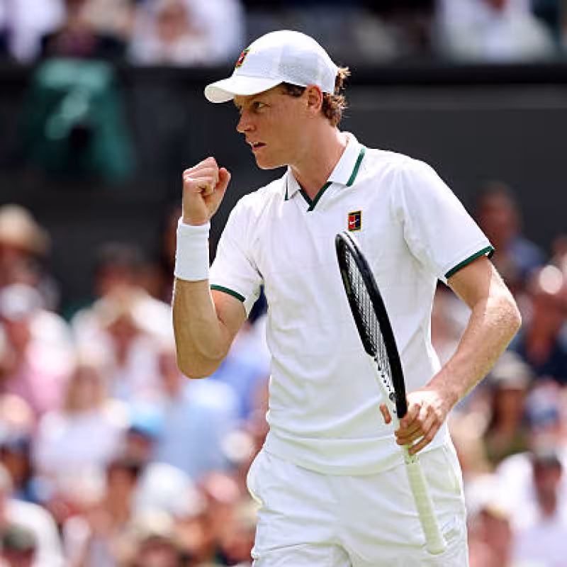 Horario y dónde ver las semifinales masculinas de Wimbledon 2026. Fuente: Getty