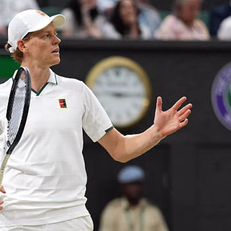 Jannik Sinner, orario e dove guardare contro Struff a Wimbledon 2026. Foto: gettyimages