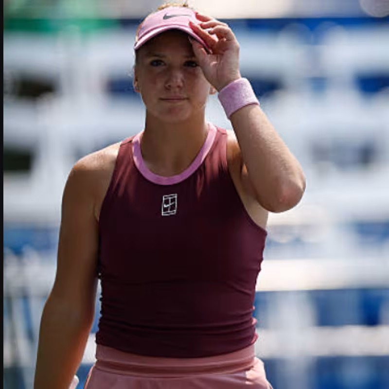 Liutova, cuartofinalista en Memphis con 16 años. Foto: gettyimages