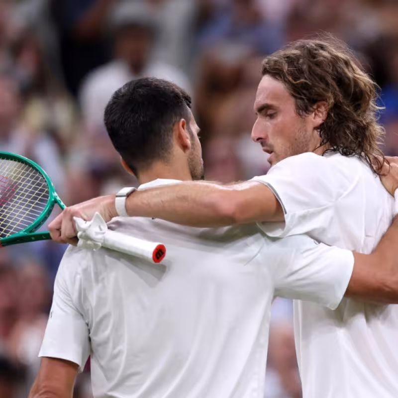 Tsitsipas è un'ombra di ciò che era. Foto: Getty
