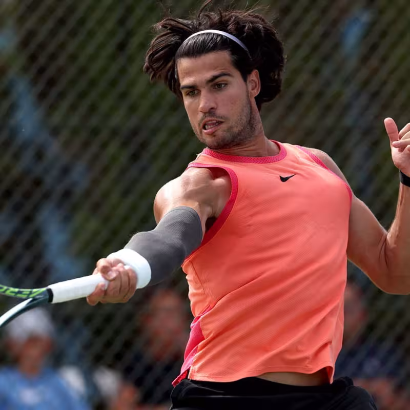 Agassi: "Alcaraz plays like Djokovic, Federer, and Nadal when he wants." Photo: Getty Images