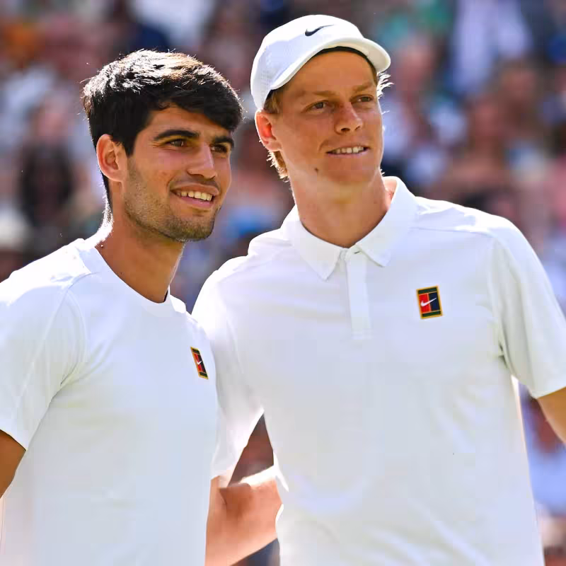 Alcaraz's message to Sinner: "We won't see each other for a few months, and that's strange." Photo: Getty Images