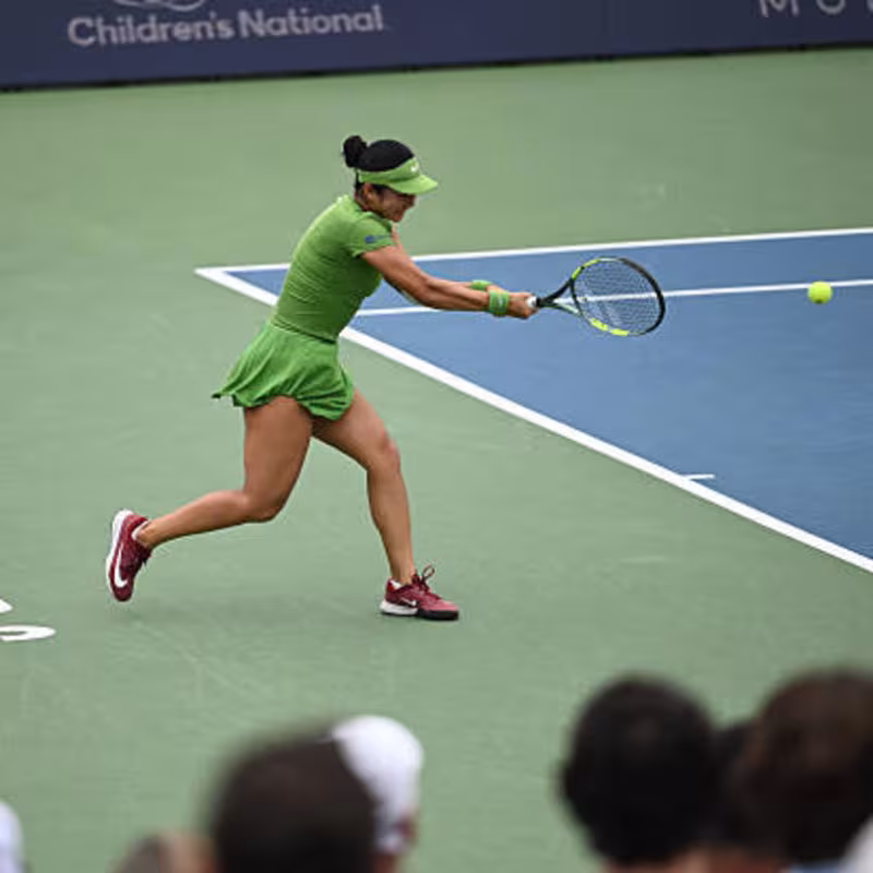 Alexandra Eala, campeona en Washington. Foto: gettyimages