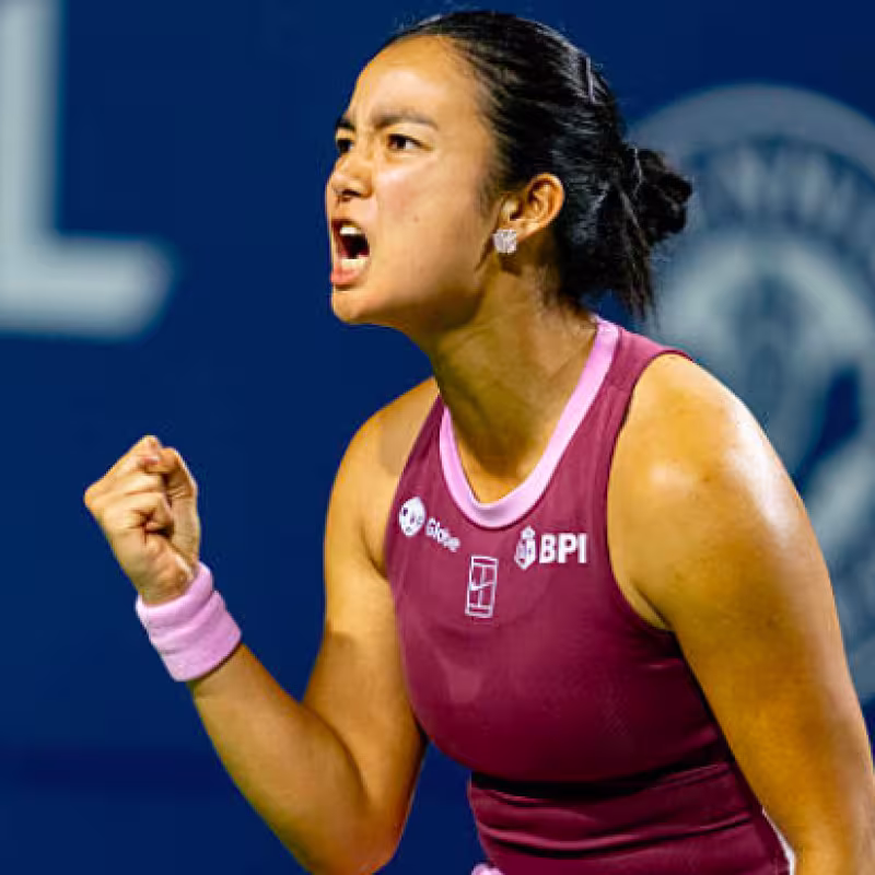 Alexandra Eala celebra el auge del tenis en Filipinas: "Ahora es muy difícil encontrar pistas libres". Fuente: Getty