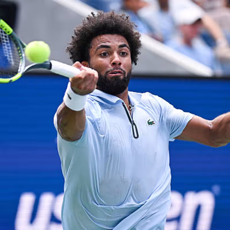 Arthur Fils loses to Tsitsipas at the 2026 US Open. Photo: gettyimages