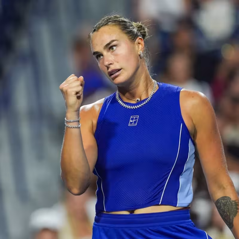 Aryna Sabalenka, beneficiata dal quadro di Cincinnati. Foto: gettyimages