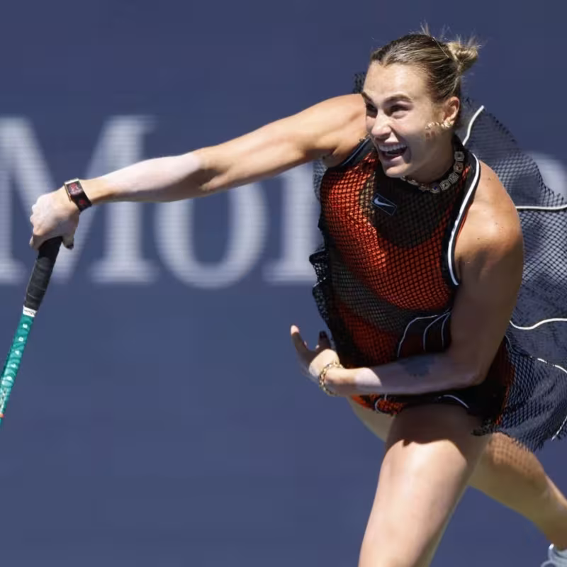Aryna Sabalenka, ordine di gioco di lunedì 31 agosto agli US Open. Foto: gettyimages