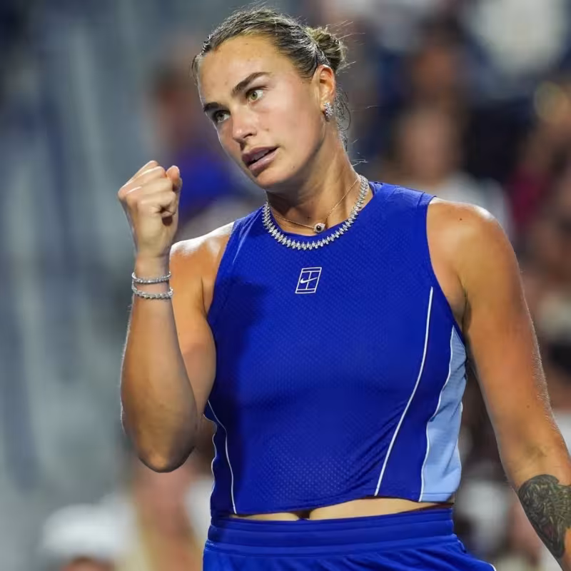 Aryna Sabalenka torna a sorridere a Cincinnati: “La mia ricetta per superare i momenti difficili è parlare e divertirsi”. Fonte: Getty