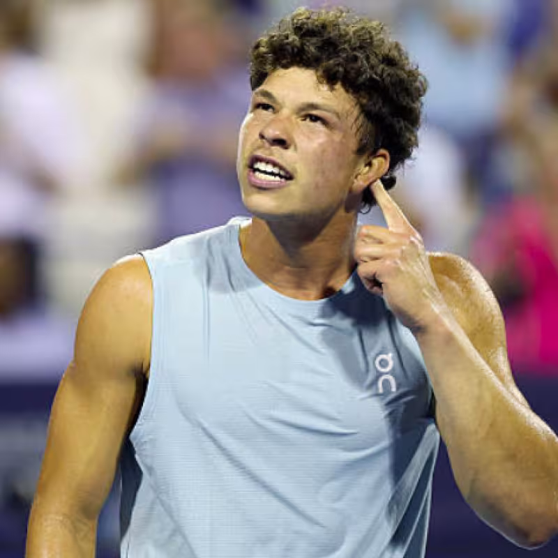 La reflexión de Ben Shelton sobre Sinner y Djokovic tras renunciar a Canadá. Fuente: Getty