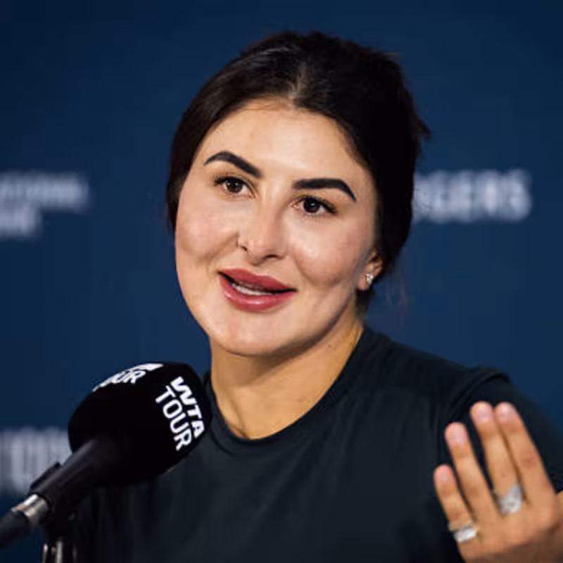 Bianca Andreescu habla en Toronto de su crisis. Foto: gettyimages