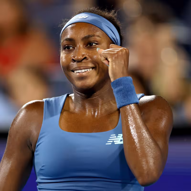 Cori Gauff parla da campionessa del WTA di Cincinnati. Foto: gettyimages