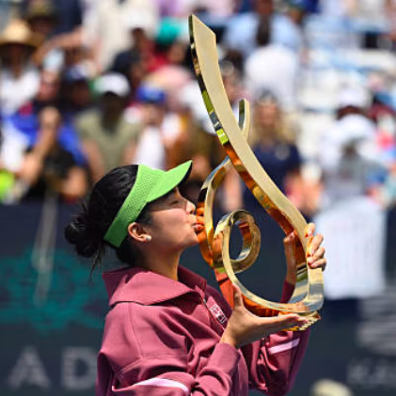 La filosofía de Alexandra Eala tras conquistar su primer WTA: "No me obsesiono con el ranking". Fuente: Getty