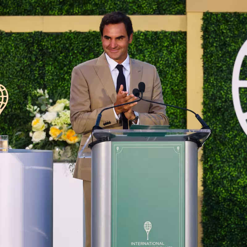 Discorso integrale di Roger Federer al suo ingresso nella Hall of Fame. Fonte: Getty