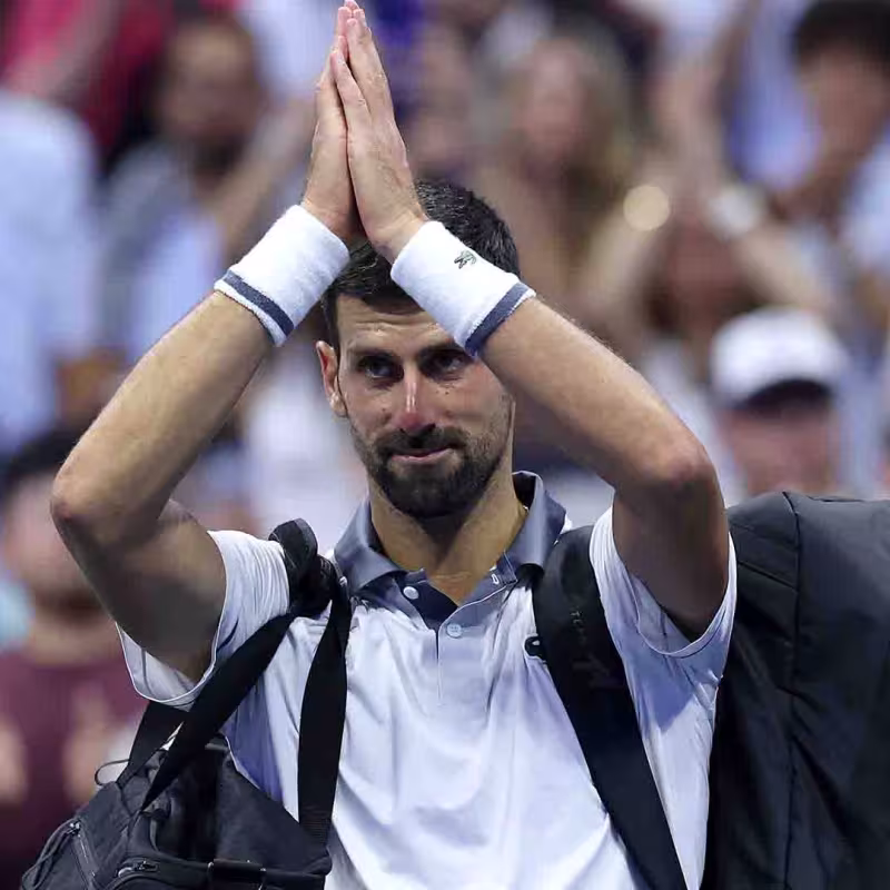Novak Djokovic, beneficiados por su derrota en US Open. Foto: gettyimages