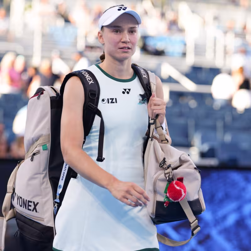 Rybakina lanza un mensaje de tranquilidad antes del US Open tras su lesión en Cincinnati. Fuente: Getty