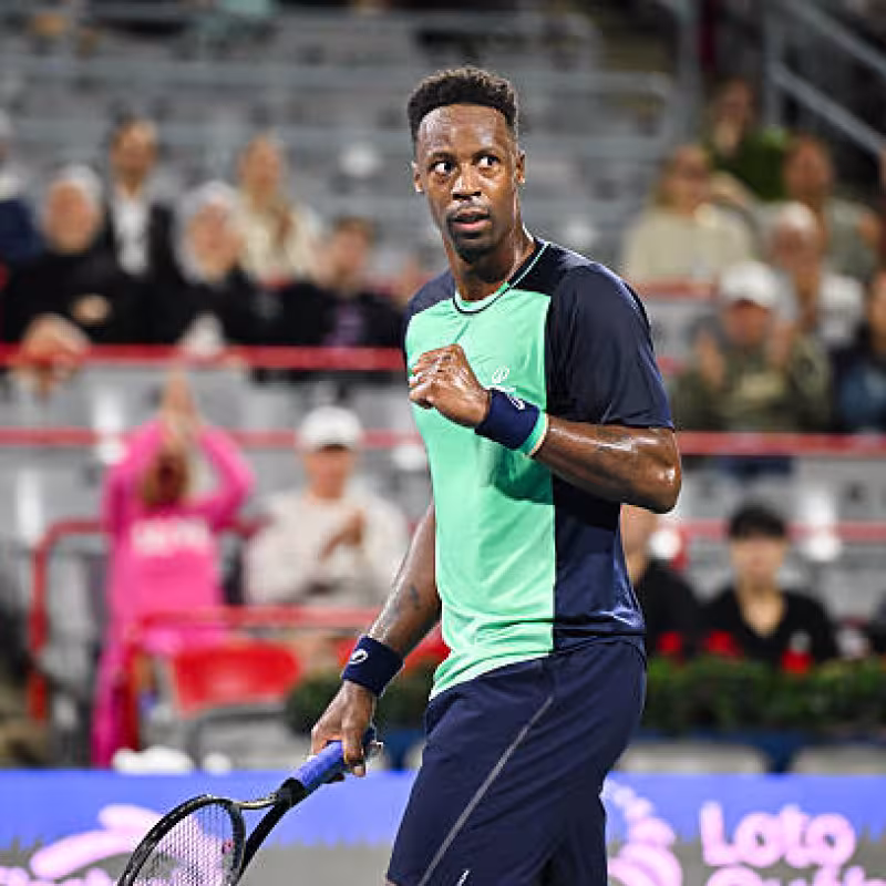 Gael Monfils hace historia en Montreal. Foto: gettyimages