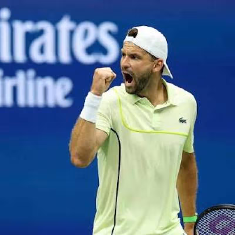 Grigor Dimitrov, turno di qualificazione agli US Open. Foto: gettyimages