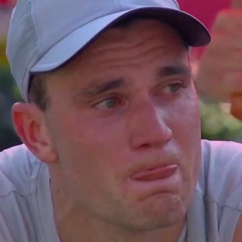 Jack Draper rompe a llorar tras una nueva derrota en su regreso. Fuente: TennisTV