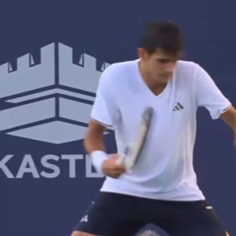 Rafael Jódar, pelotazo en Washington. Foto: TennisTV