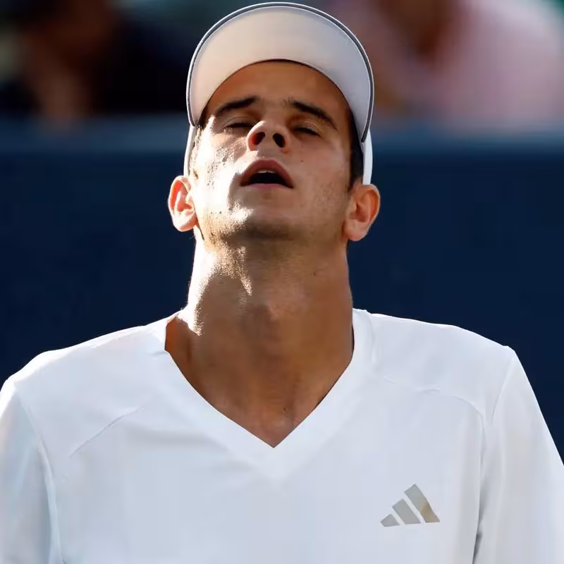 Lo que le faltó a Jódar en la final de Washington ante Fritz. Foto: Getty
