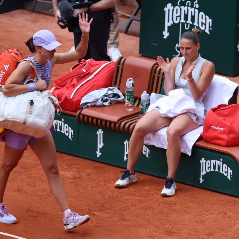 Kostyuk, preparada para Swiatek: "Tengo curiosidad por ver qué va a cambiar". Fuente: Getty Images.