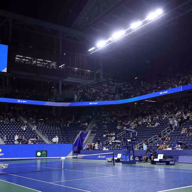 Prévisions de pluie pour l'US Open 2026. Photo : gettyimages