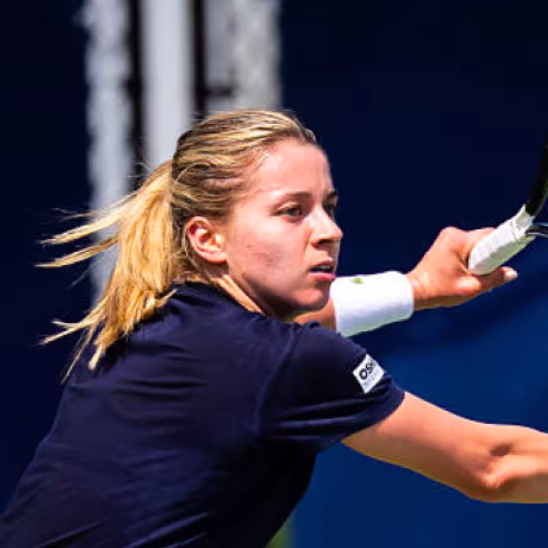 Dos meses después de la final de Roland Garros, Maja Chwalinska no encuentra el camino. Fuente: Getty
